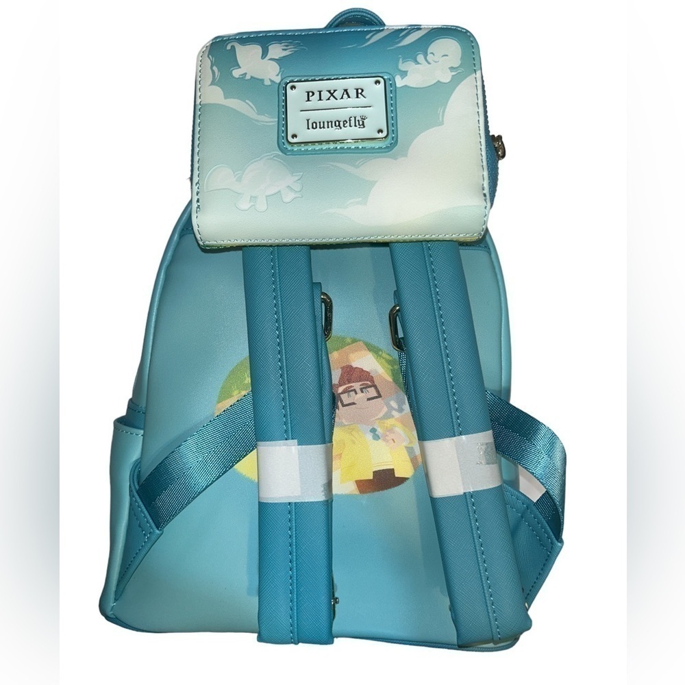 Loungefly Disney Pixar Up Carl & Ellie Daydream Mini Backpack & Wallet - Picture 8 of 16
